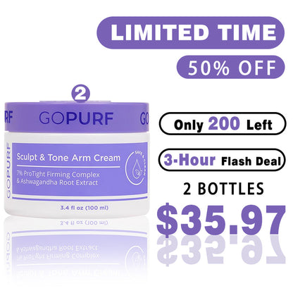 💗Sculpting Duo Tighten & Lift Neck Cream + Sculpt & Tone Arm Cream Smooth Body Care Clinically Proven Safe Clean Dermatologist Recommended Cruelty Free
