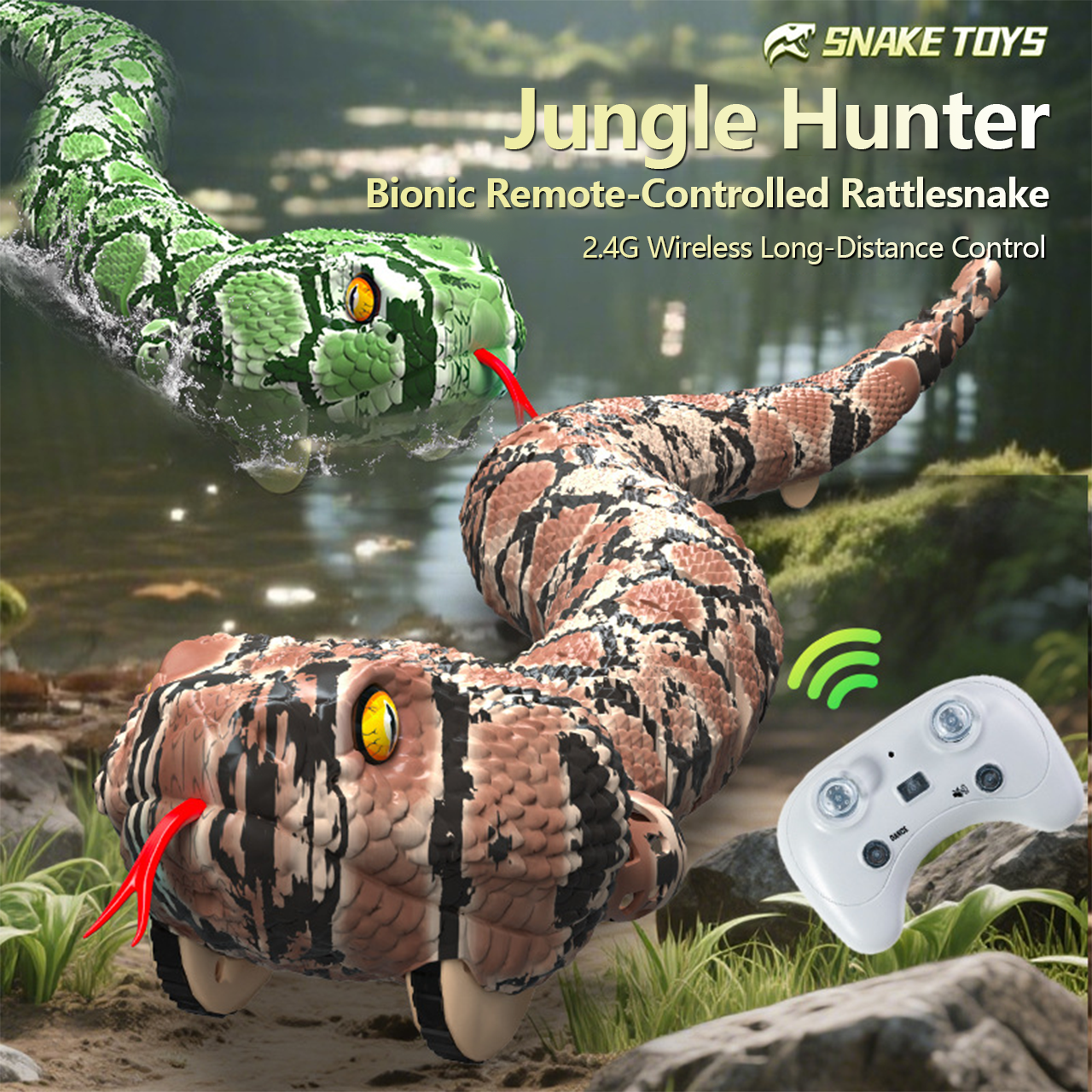 LOVILDS Wall Crawler Gecko - LED RC Toy for Indoor Family Fun & Prank Gifts