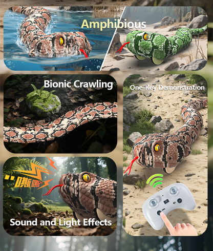 LOVILDS Wall Crawler Gecko - LED RC Toy for Indoor Family Fun & Prank Gifts