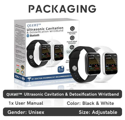 ✅ Official Store: QAIWI™ Ultrasound Cavitation & Detoxification Wristband (👨‍⚕️ Recommended by the Diabetes Association)