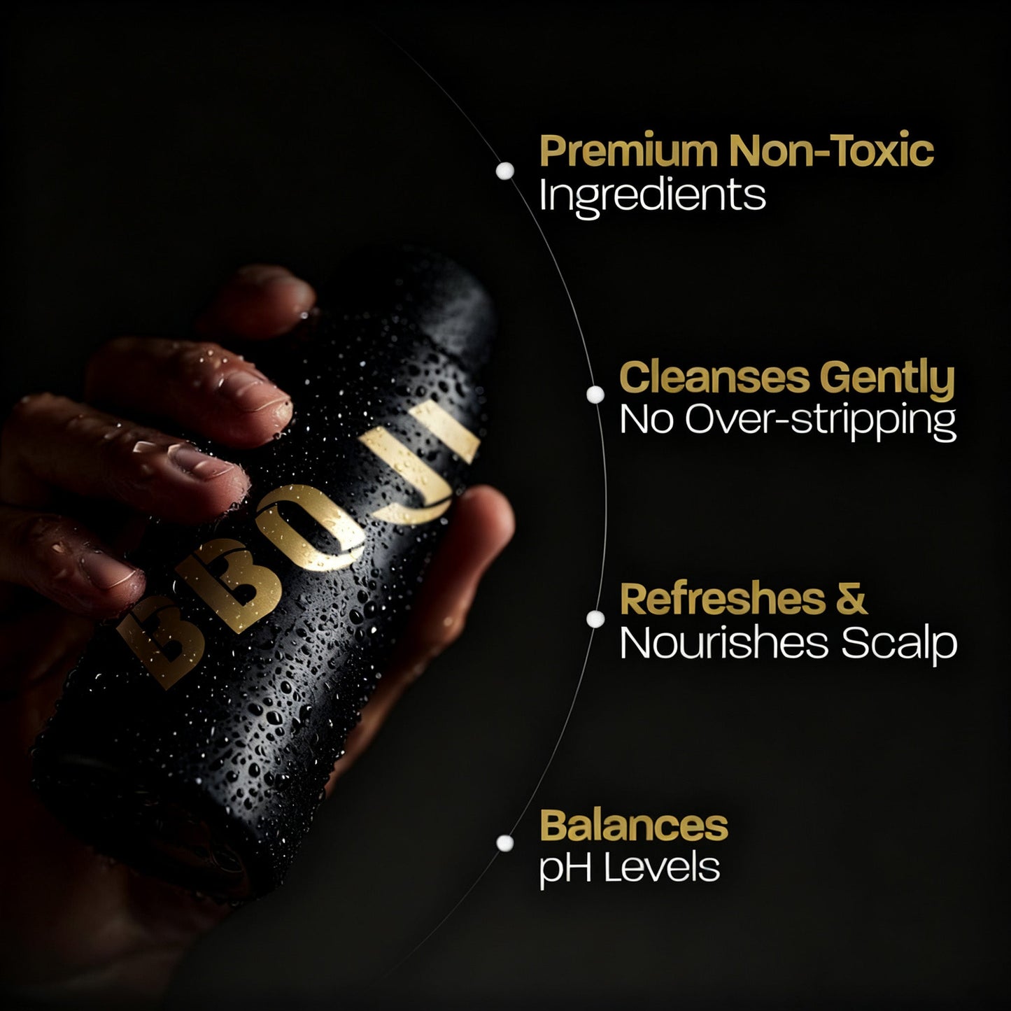 Shower Duo | Shampoo + Conditioner | Deep Clean, Hydrates, Soothes Scalp, Boosts Volume | Fresh Peppermint | Premium Non-Toxic Formula