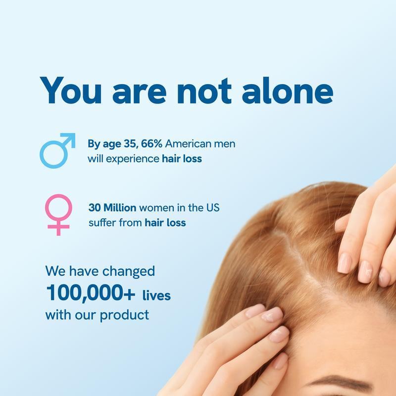 Be Bodywise Advanced Hair Growth Roll-On Serum Precision Scalp Applicator