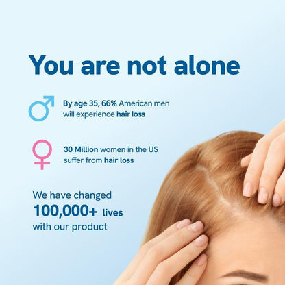 Be Bodywise Advanced Hair Growth Roll-On Serum Precision Scalp Applicator