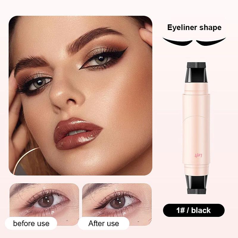 🔥Final 3 Hours: 70%OFF🔥LOVILDS Dual-Head Eyeliner Stamp Pen - Quick-Dry, Smudge-Proof